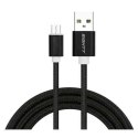 Kabel Micro USB Eightt 1 m 480 Mb/s - Czarny