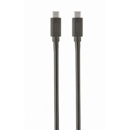 Kabel USB-C GEMBIRD CCP-USB3.1-CMCM-1M Czarny 1 m