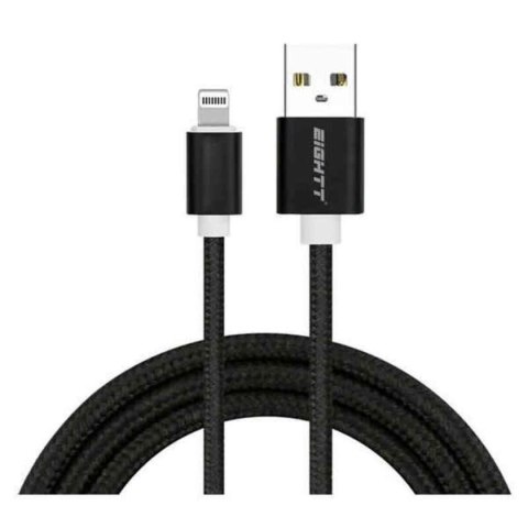 Kabel USB do Lightning Eightt 1 m - Czarny