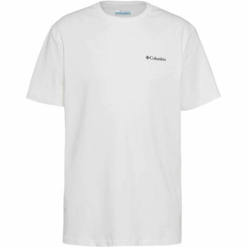 Koszulka z krótkim rękawem Męska Columbia Csc Basic Logo™ Biały - M