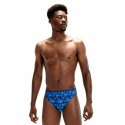 Strój kąpielowy Męski Speedo Allover Brief Niebieski - 32