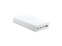 Powerbank PowerPlay 20S Biały 20000mAh 22,5W 3x USB-C 1x USB-A