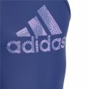 Strój Kąpielowy dla Dziewczynki Adidas Big Logo Niebieski - 5-6 lat