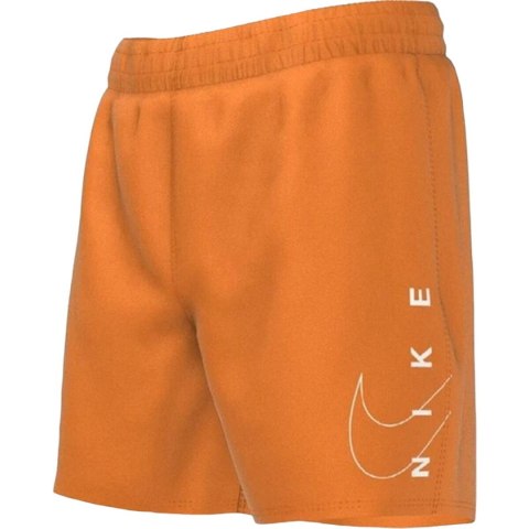 Strój kąpielowy Dziecięcy Nike 4" Volley Short Pomarańczowy - 12-13 Lat