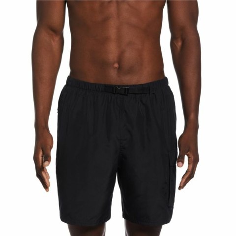 Strój kąpielowy Męski Nike 7" Volley Short Czarny - M