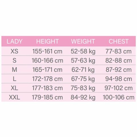 Neopren Seac Carezza 2,5 Mm Czarny - L