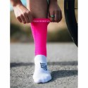 Skarpety Sportowe Compressport Pro Racing Ciemny róż - 42-44