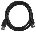 Kabel GEMBIRD CCP-USB2-AMAM-6 (USB 2.0 typu A M - USB 2.0 typu A M; 1,8m; kolor czarny)