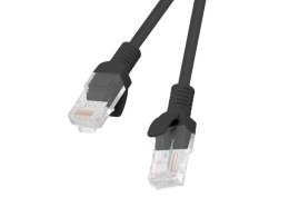 Patchcord UTP Lanberg PCU5-10CC-1000-BK (RJ45 - RJ45 ; 10m; UTP; kat. 5e; kolor czarny)