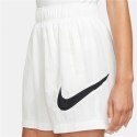 Krótkie Spodenki Sportowe Damskie Nike Sportswear Essential Biały - L
