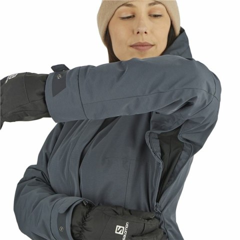 Kurtka narciarska Salomon Snow Rebel Kobieta Szary - L