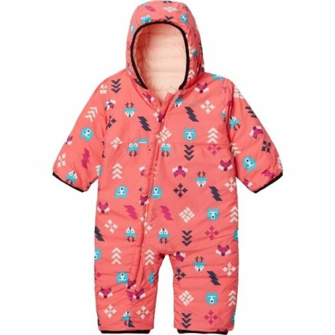 Małpka dla dzieci Columbia Powder Lite Reversible Koral - 12-18 miesięcy
