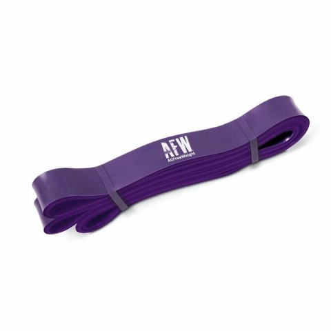 Elastyczne gumy oporowe AFW SUPERBANDA DE RESISTENCIA AFW MORADO L (2.6CM) Fioletowy
