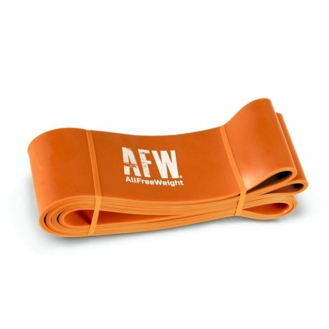 Elastyczne gumy oporowe AFW SUPERBANDA DE RESISTENCIA AFW NARANJA L (8.3CM) Pomarańczowy