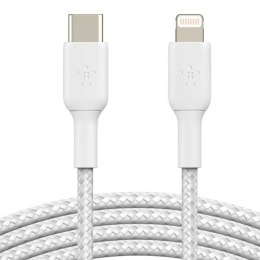 Kabel Lightning Belkin CAA004BT2MWH Biały 2 m