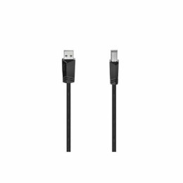 Kabel USB A na USB B Hama 00200603 3 m Czarny