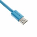 Kabel USB A na USB-C Newskill Niebieski