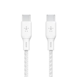 Kabel USB Belkin CAB014BT2MWH Biały 2 m