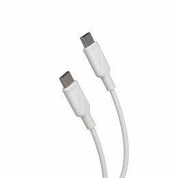 Kabel USB-C Muvit MCUSC0008 Biały 1,2 m