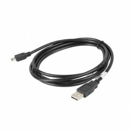 Kabel USB na Mini USB Lanberg CA-USBK-10CC-0018-BK 1,8 m Czarny 1,8 m