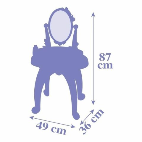 Toaletka z Krzesełkiem Smoby 320244