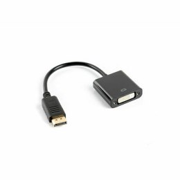 Adapter DisplayPort do DVI Lanberg AD-0007-BK Czarny 10 cm