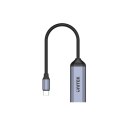 Adapter USB-C na DisplayPort Unitek V1415A Szary 15 cm (1 Sztuk)