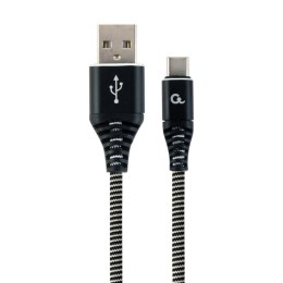 Kabel Micro USB 2.0 B na USB C GEMBIRD CC-USB2B-AMCM-2M-BW Czarny 2 m