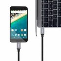 Kabel USB C Aukey CB-CD5 Czarny Czarny/Szary 1 m