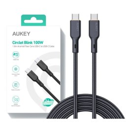 Kabel USB-C Aukey CB-KCC102 Czarny 1,8 m