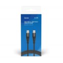 Kabel USB C Savio CL-159 Czarny 1 m