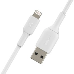 Kabel USB do Lightning Belkin CAA001BT0MWH Biały 15 cm (1 Sztuk)