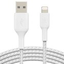 Kabel USB do Lightning Belkin CAA002BT0MWH Biały 15 cm (1 Sztuk)