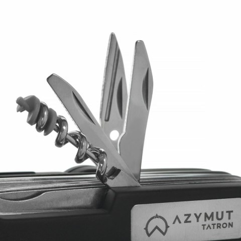 Wielozadaniowego noża Azymut HK20017BL Czarny Srebrzysty