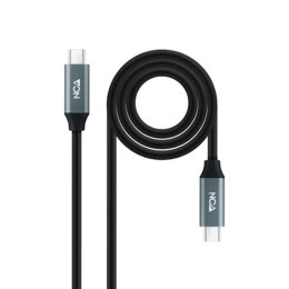 Kabel USB-C NANOCABLE 10.01.4301 Czarny 1 m (1 Sztuk)