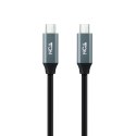 Kabel USB-C NANOCABLE 10.01.4302 Czarny 2 m (1 Sztuk)