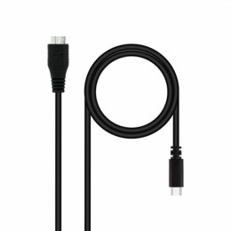 Kabel USB do micro USB NANOCABLE 10.01.1201-BK Czarny 1 m (1 Sztuk)