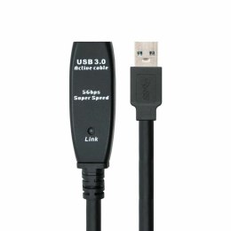 Kabel z rozgałęźnikiem USB TooQ 10.01.0311 Czarny 5 m