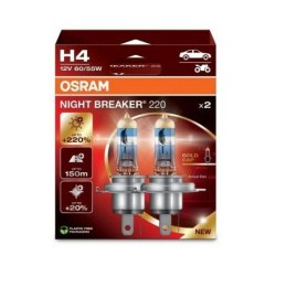 Żarówka Samochodowa Osram NIGHT BREAKER 220 60/55 W 12 V (2 Sztuk)