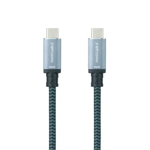 Kabel USB-C NANOCABLE 10.01.4101-L150-COMB Kolor Zielony 1,5 m (1 Sztuk)