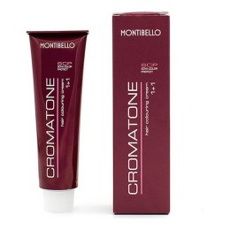 Trwała Koloryzacja Cromatone Montibello 8330 Nº 6,36 Czarny (60 ml)