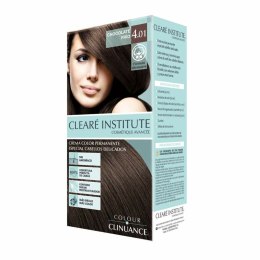 Koloryzacja permanentna w kremie Clearé Institute Colour Clinuance Nº 4.01-chocolate frio