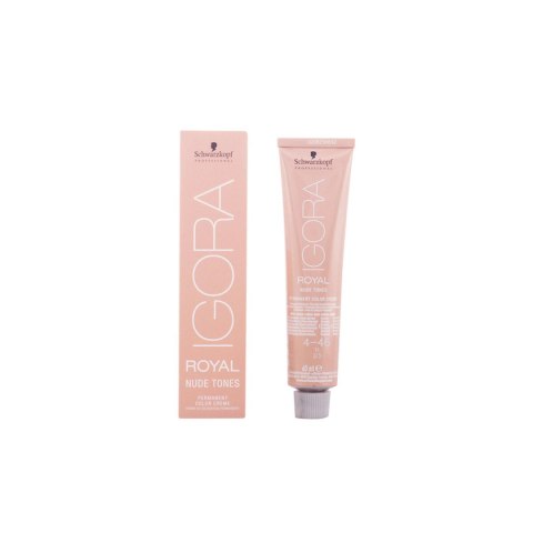 Koloryzacja permanentna w kremie Schwarzkopf Igora Royal Nude Tones Nº 4.46 (60 ml)
