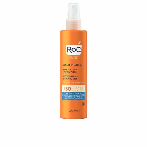 Spray do Opalania Roc Nawilżający SPF 50 (200 ml)