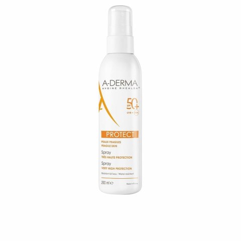 Spray z filtrem do opalania A-Derma Protect 200 ml SPF 50+