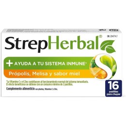 Suplement diety Strepsils Strepherbal 16 Sztuk