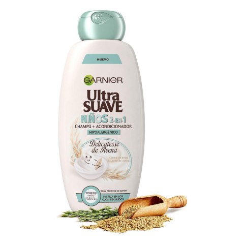 Szampon dla Dzieci Garnier Ultra Suave 400 ml Owies Szampon + Odżywka