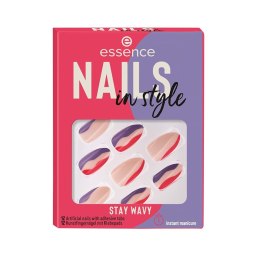 Sztuczne paznokcie Essence Nails In Style Stay wavy