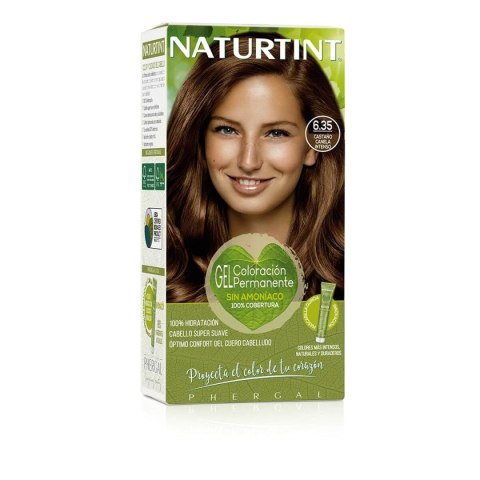 Trwała Koloryzacja Naturtint Naturtint 6.35 castaño canela intenso Bez amoniaku (170 ml)