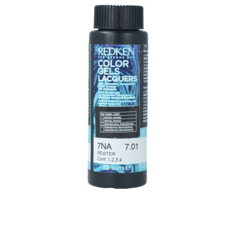 Trwała Koloryzacja Redken Color Gel Lacquers 7NA-pewter 3 x 60 ml Płyn